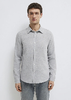 Resim Mavi Erkek Uzun Kol Gömlek M0211913-70074