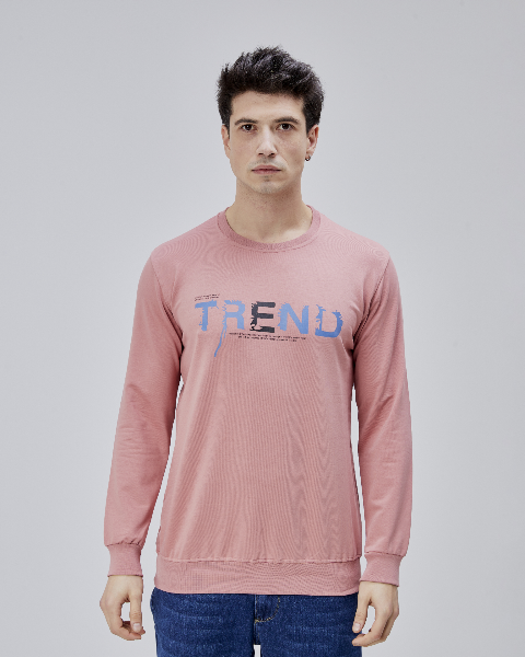 Resim Paul&More Erkek Sweat Trend Baskı 0 Yaka 2 İp