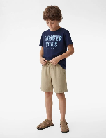 Resim Koton Erkek Çocuk T-shirt 6SKB10150TK