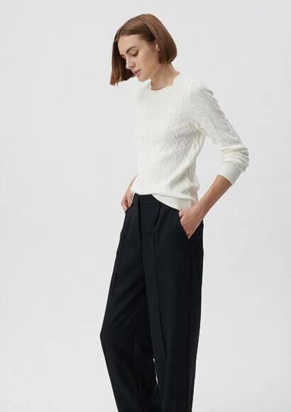 Resim Mavi Bisiklet Yaka Kadın Kazak M1710341-70057