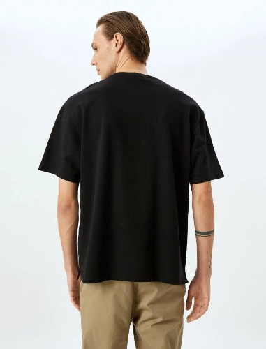 Resim Koton Erkek T-shirt 5SAM10076HK