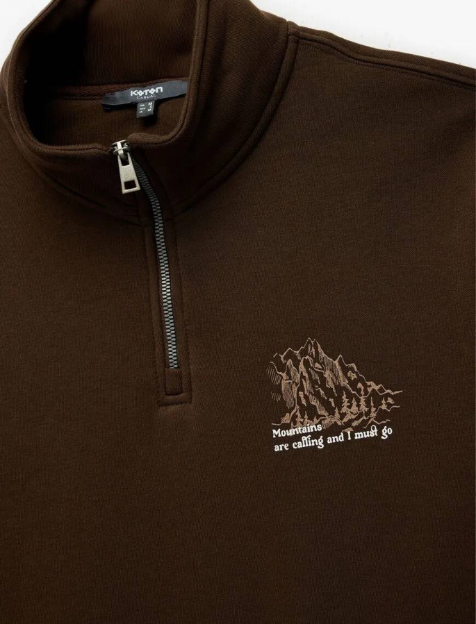 Resim Koton Erkek Sweat 6Wam70035Mk