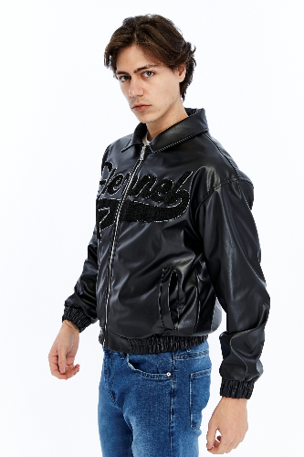 Resim Trender Erkek Deri Mont ve Ceket