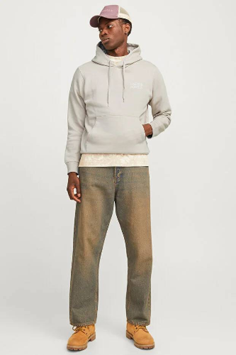 Resim Jack & Jones Jjecorp Logo Sweat Hood Noos Erkek Sweat 12152840