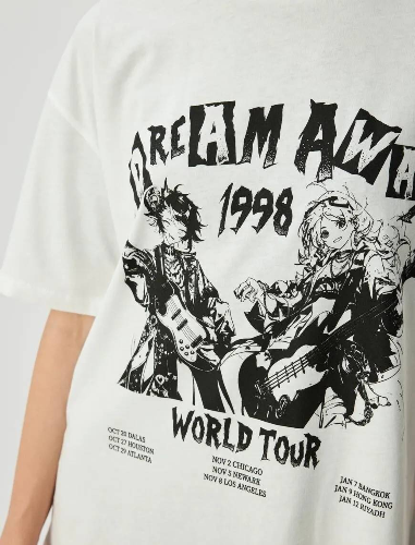 Resim Koton Kadın T-shirt 5SAL10058IK