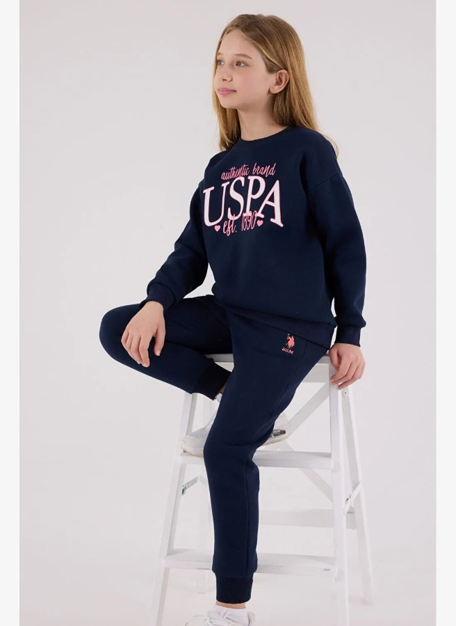 Resim U.S. Polo Assn Kids Kız Çocuk Eşofman Takım US2316-G