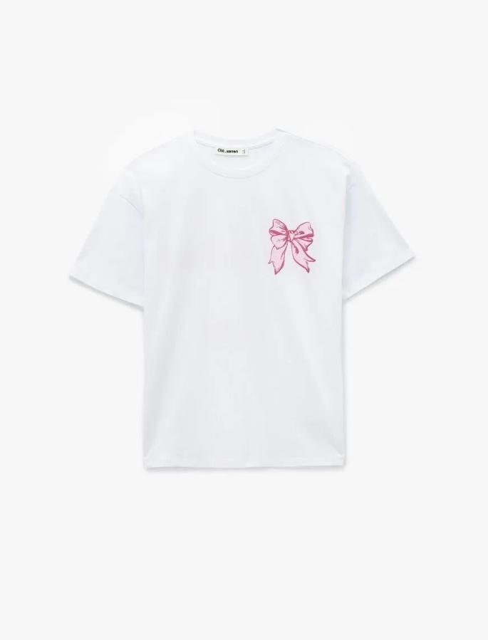 Resim Koton Kadın T-shirt 6SAL10046IK