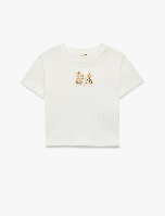 Resim Koton Kız Bebek T-shirt 6SMG10010AK