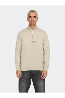 Resim Only & Sons Onscurated Reg Half Zip Sweat Noos Erkek Sweat 22030922