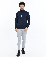 Resim Paul&More Yarım Fermuar Erkek Sweat 200 Yarım Fermuar