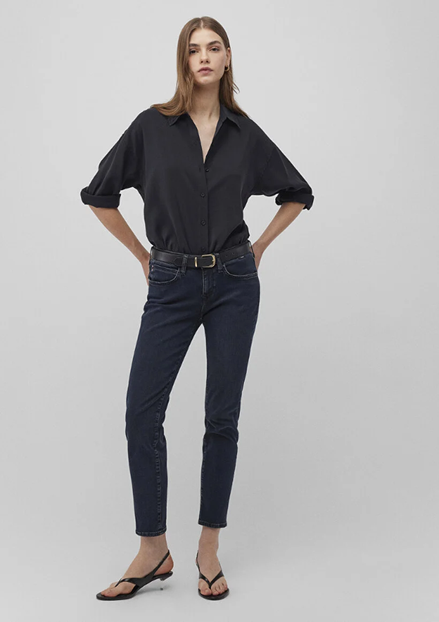 Resim Mavi Ada Kadın Jean Pantolon M1020582249