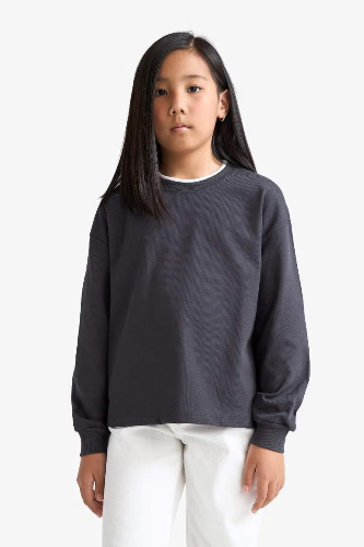 Resim Defacto Kız Çocuk  Sweat E8816A8/AR138