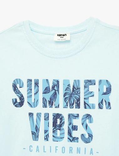 Resim Koton Erkek Çocuk T-shirt 6SKB10150TK