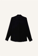 Resim Defacto Kadın Uzun Kol Gömlek Z6472AZ/BK81