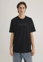 Resim Mavi Logo Erkek T-Shirt M0611807-900