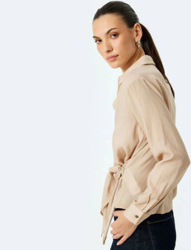 Resim Koton Kadın Gömlek 5SAK60223UW