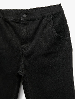 Resim Koton Erkek Bebek Jean Pantolon 6Wmb40001Td