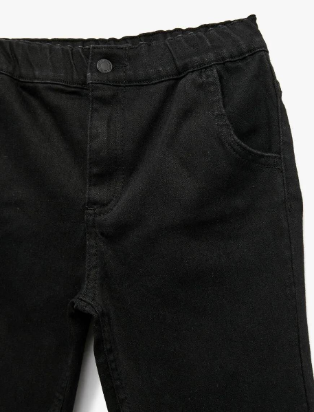 Resim Koton Erkek Bebek Jean Pantolon 6Wmb40001Td
