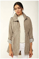 Resim Yenikoza Kadın Pardesü / Trençkot