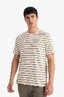 Resim Defacto Erkek T-shirt F9673AX/KH82