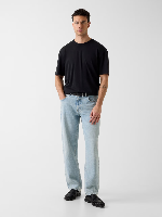 Resim Guess  Erkek  T-shirt M6GI18K3050-JBLK Cn Ss Acıd Wash Oversıze Tee