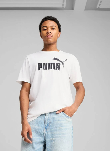 Resim Puma Ess No. 1 Logo Tee Erkek T-shirt 682532-02