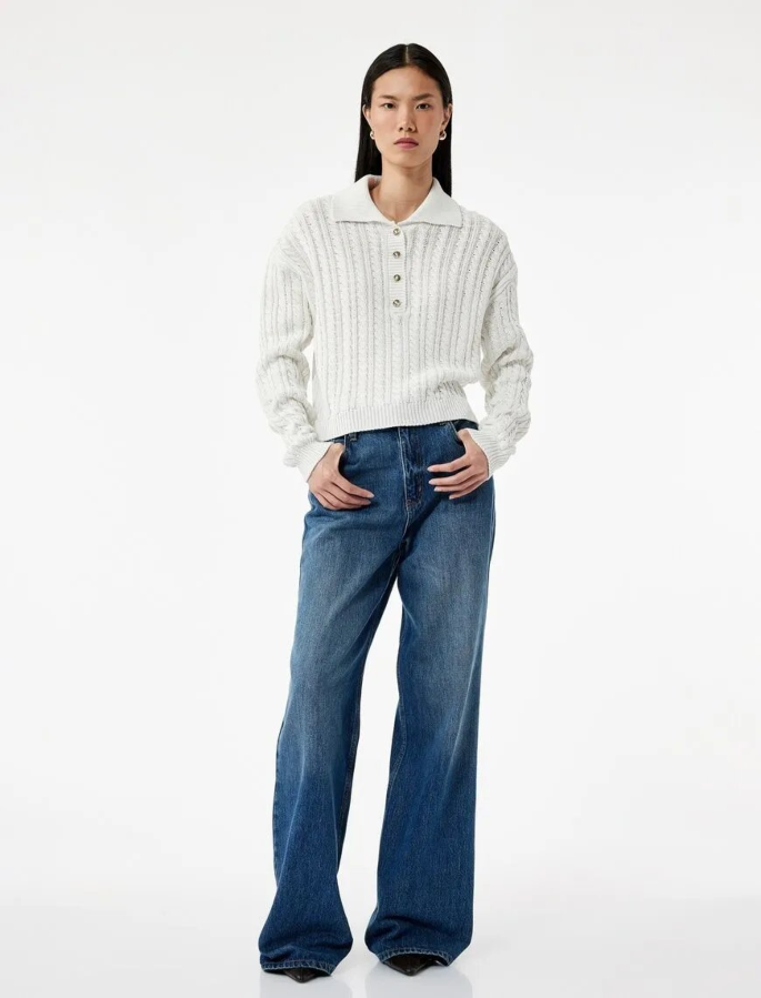 Resim Koton Kadın Kazak 6WAK90072HT