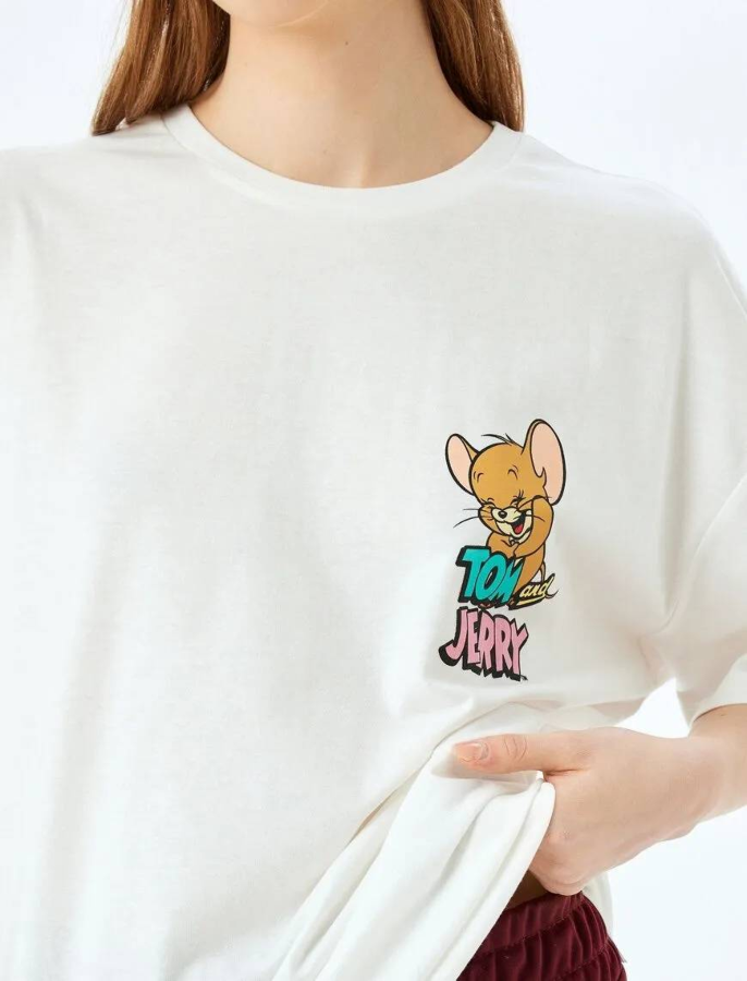 Resim Koton Kadın T-shirt 5SAL10268IK