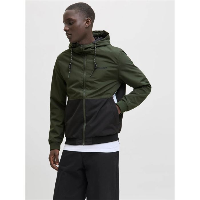 Resim Jack & Jones Jjerush Hood Bomber Noos Erkek Mont 12200208