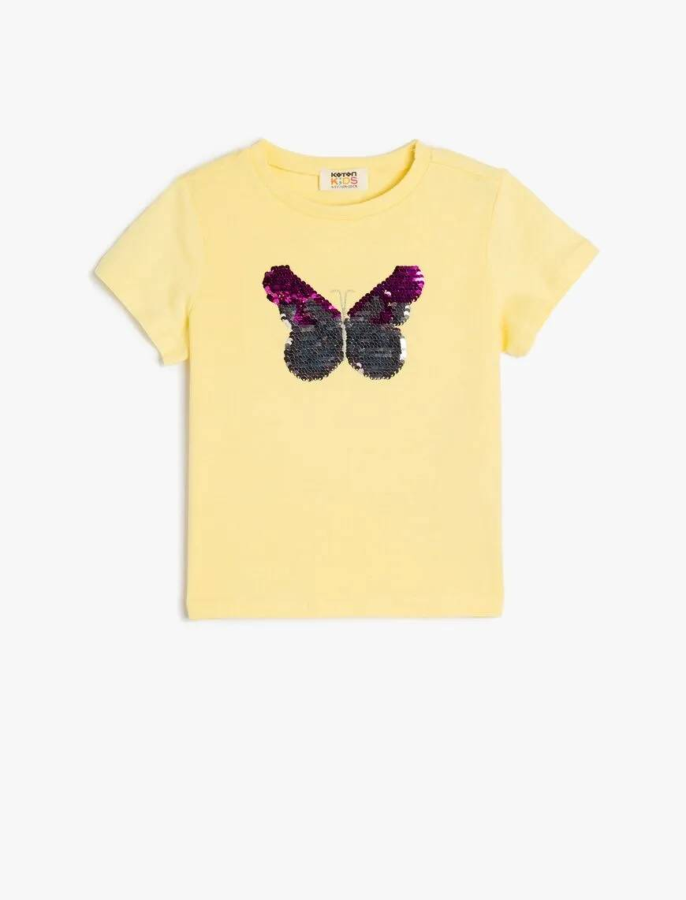 Resim Koton Kız Çocuk T-shirt 5SKG10059AK