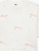 Resim Koton Kız Çocuk T-shirt 6SKG10192AK