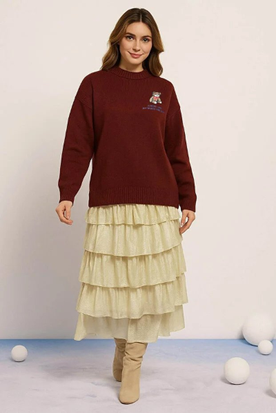 Resim Fashion Friends Kadın Kazak 25K0313K1