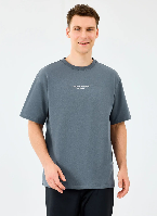 Resim Skechers M Graphic Tee Reflect Logo Oversize  Erkek T-shirt S231094-3998