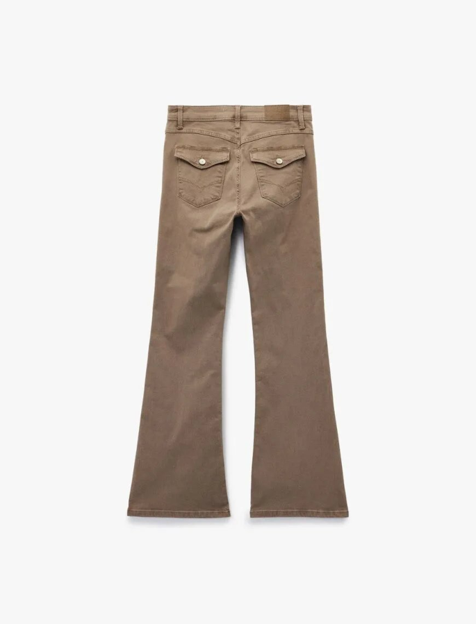 Resim Koton Kadın Kanvas Pantolon 6WAL40064MW