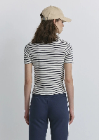 Resim Mavi Kadın Polo Yaka T-shirt M1613505-86625