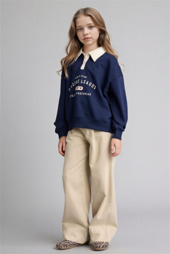 Resim Defacto Kız Çocuk Sweat E6841A8/NV248