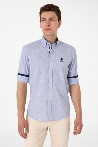 Resim U.S. Polo Assn. Nıcoya Erkek Dokuma Gömlek 2104313