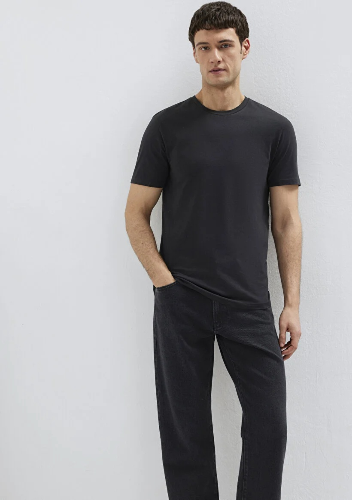 Resim Mavi Erkek T-shirt M061747-900