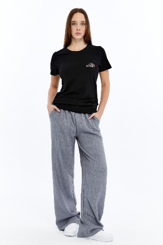 Resim Viole&More Kadın Kanvas Pantolon 2499 Müslim