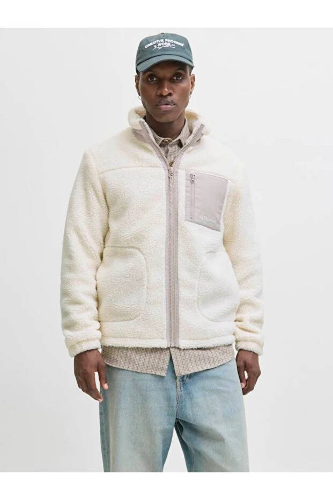 Resim Jack & Jones Jjesoho Teddy Jacket Noos Erkek Ceket 12278784