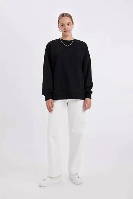 Resim Defacto Kadın  Sweat D6645AX/BK81