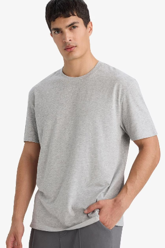 Resim Defacto Erkek T-shirt V7699AZ/GR210