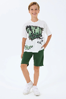 Resim Yenikoza Erkek Çocuk Şort Takım