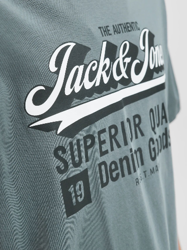 Resim Jack & Jones Jjelogo Tee Ss O-Neck 2 Col  Erkek T-Shirt 12279535