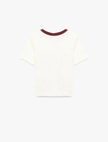 Resim Koton Kız Çocuk T-shirt 6SKG10352AK