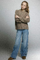 Resim Defacto Kız Çocuk Jean Pantolon G3646A8/NM28