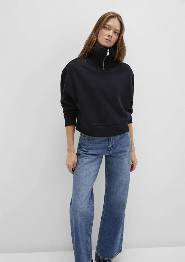 Resim Mavi Kadın Sweat M1S10434-900