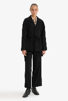 Resim Defacto Kadın  Kaban E8659AX/BK27