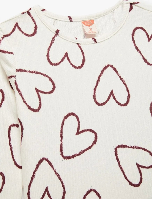 Resim Koton Kız Bebek Sweat 6WMG10088AK