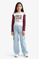 Resim Defacto Kız Çocuk  Sweat F7582A8/ER105